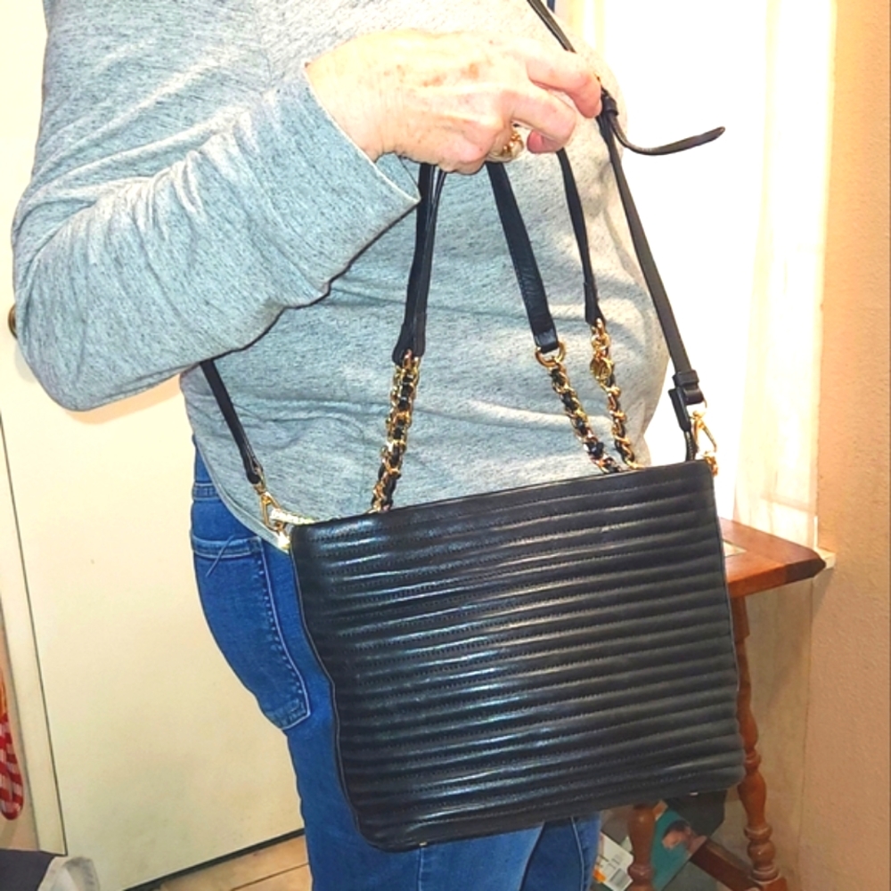 Celine Dion Black Purse